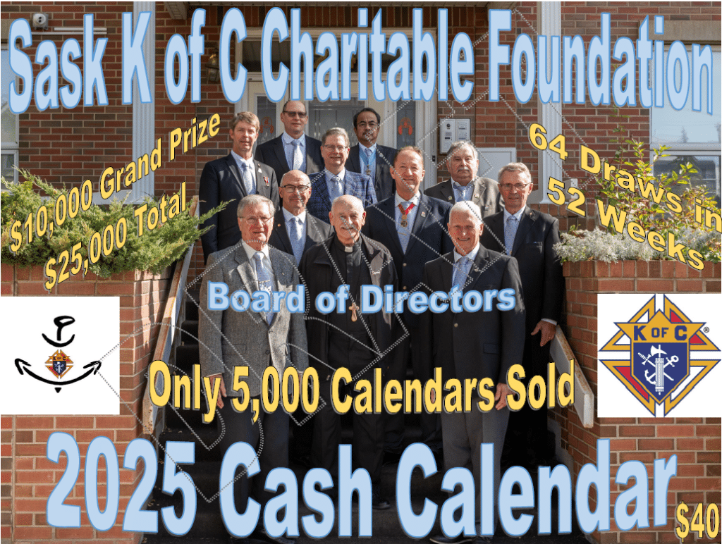 2025 Cash Calendar Cover