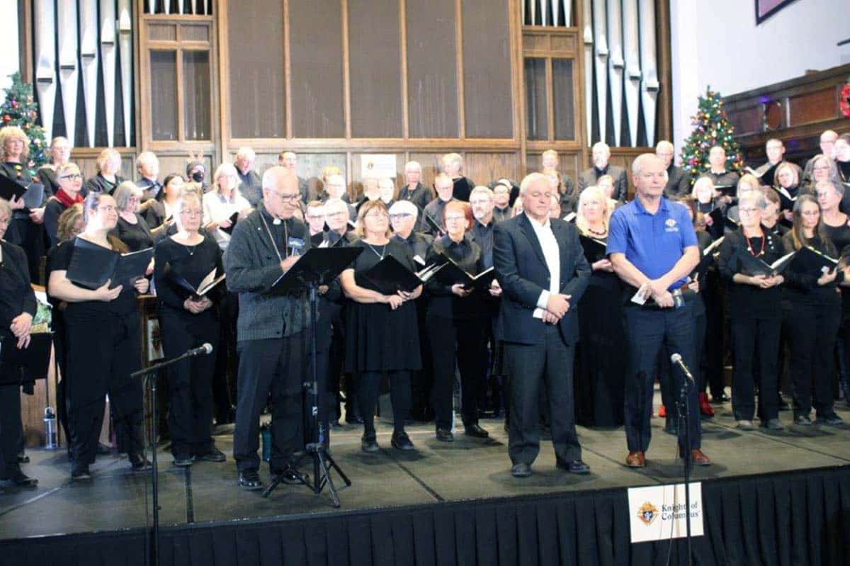 The Regina Chapter's annual Carol Festival was very successful this year 12 Knights of Columbus Carol Festival 2025