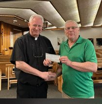 Sask K of C Charitable Foundation donates to Various Charities suggested by Archbishop O'Neill Council #8896 9 Holy Child Parish – Families in Need Program