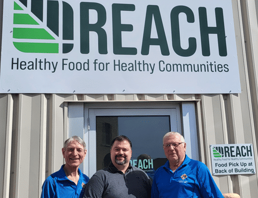 Sask K of C Charitable Foundation donates to Various Charities suggested by Archbishop O'Neill Council #8896 3 FS Paul Ponak, Matt Leisle – Exec Dir, GK Eugene Achtemichuk
