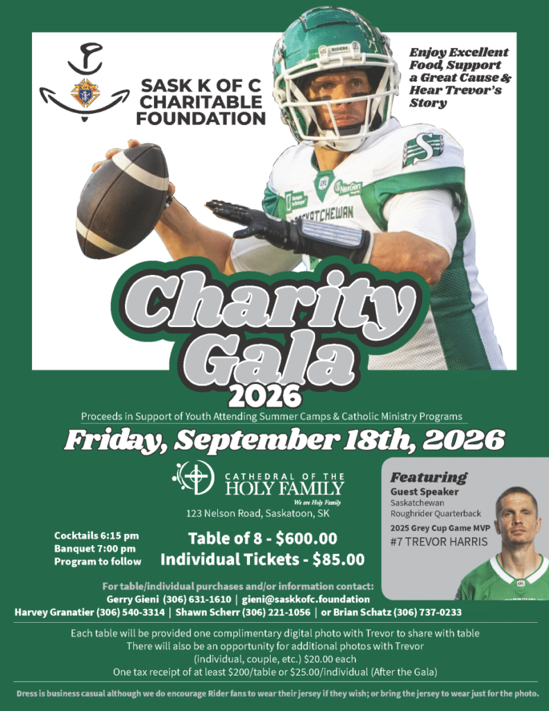 K of C Gala Poster
